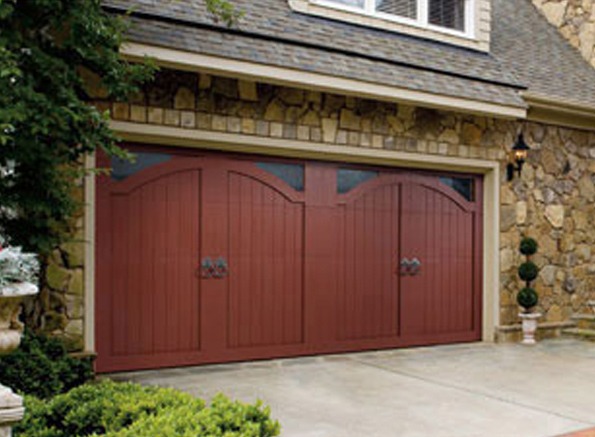 Rainbow Garage Door